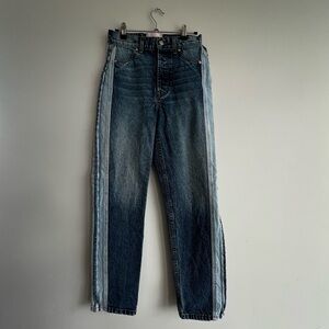 REVICE Denim Jeans with Patchwork Detail